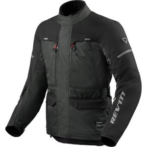 Giacca da moto Revit Outback 5 H2O Antracite-Nero