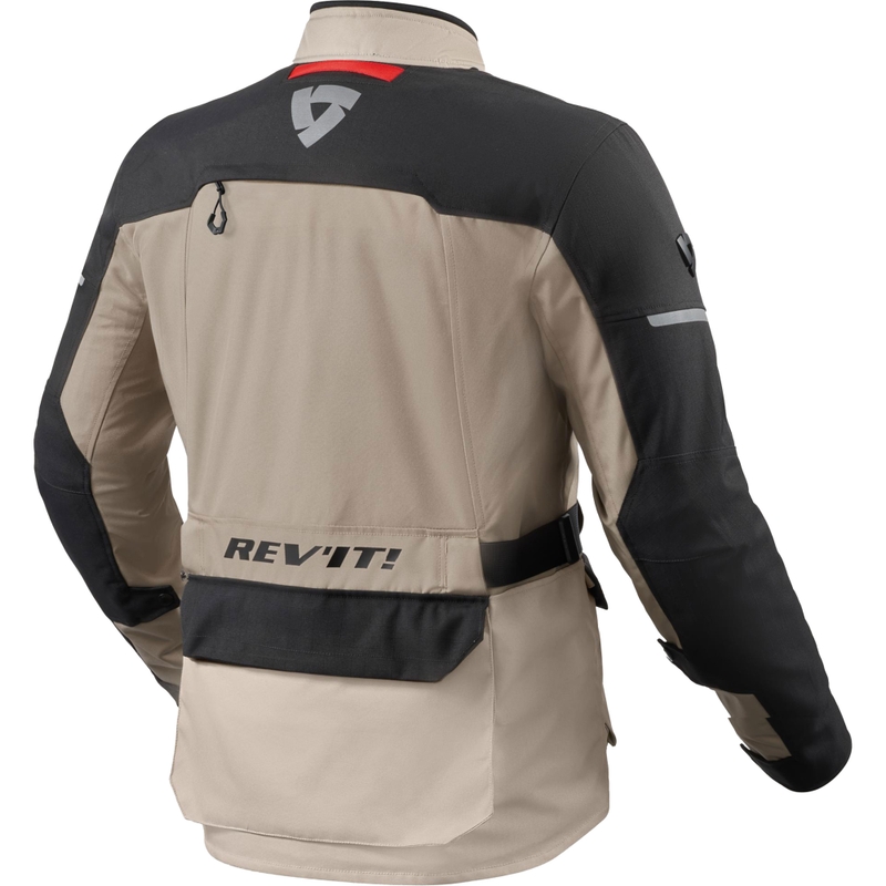 Giacca da moto Revit Outback 5 H2O sabbia-nero