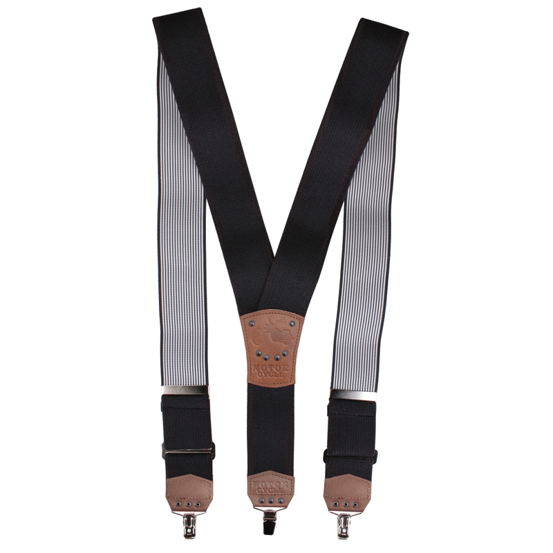 Bretelle s motivem Moto nero