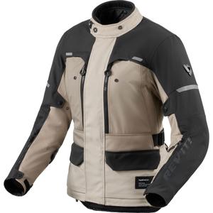 Giacca da moto da donna Revit Outback 5 H2O sabbia-nero