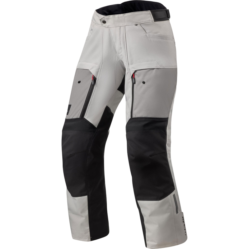 Pantaloni da moto da donna Revit Outback 5 H2O argento-nero