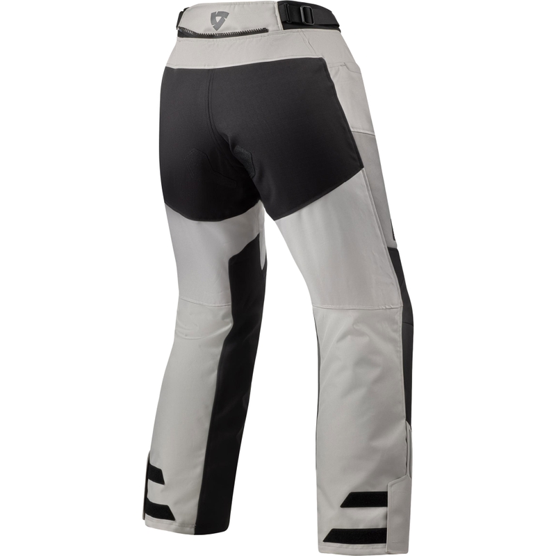 Pantaloni da moto da donna Revit Outback 5 H2O argento-nero