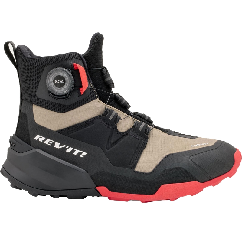 Stivali da moto Revit Undercut H2O nero-sabbia