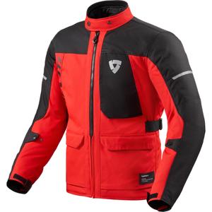Giacca da moto Revit Convergent H2O rosso-nero