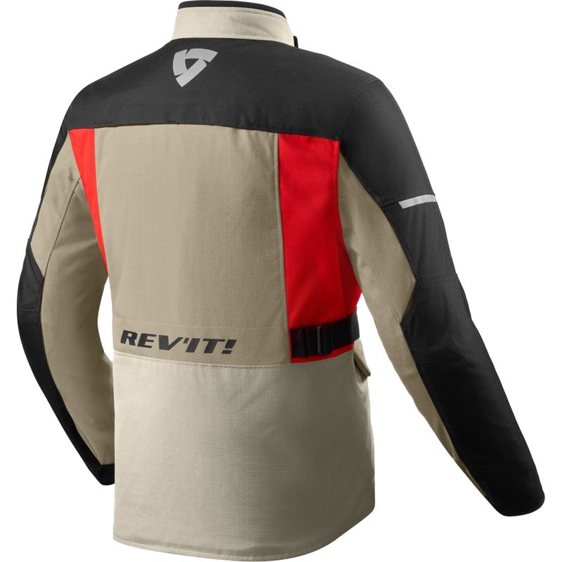 Giacca da moto Revit Convergent H2O rosso sabbia