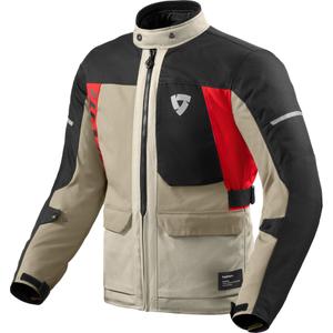 Giacca da moto Revit Convergent H2O rosso sabbia