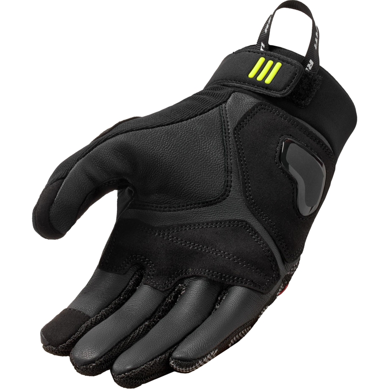 Guanti da moto Revit Hyperspeed 3 Nero-Giallo Fluo