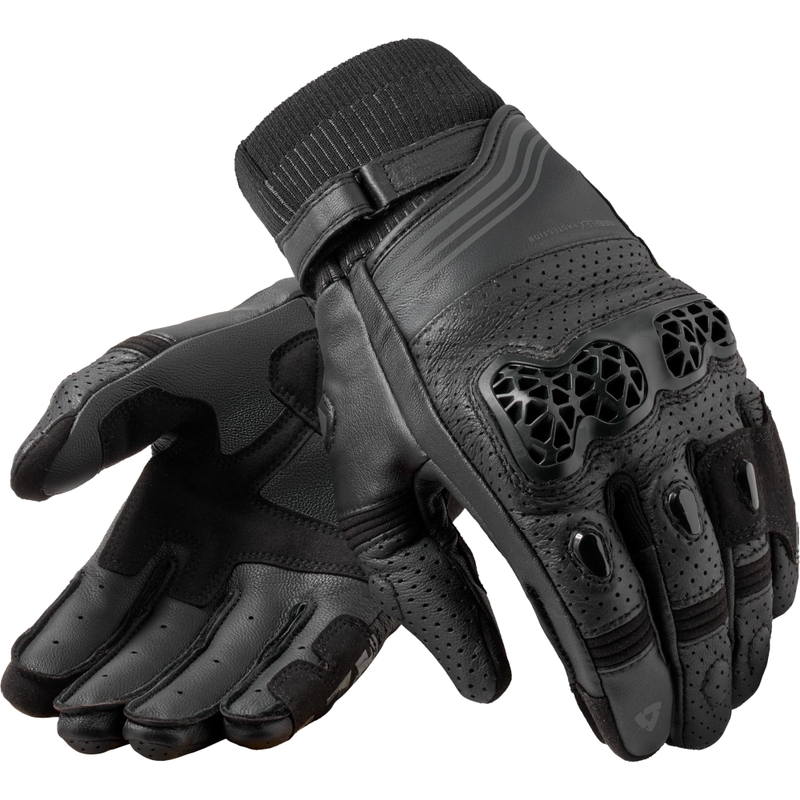 Guanti da moto Revit Positron neri