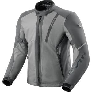 Giacca da moto Revit Venator H2O grigio chiaro-grigio