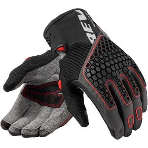 Guanti da moto Revit Mangrove 2 grigio-rosso