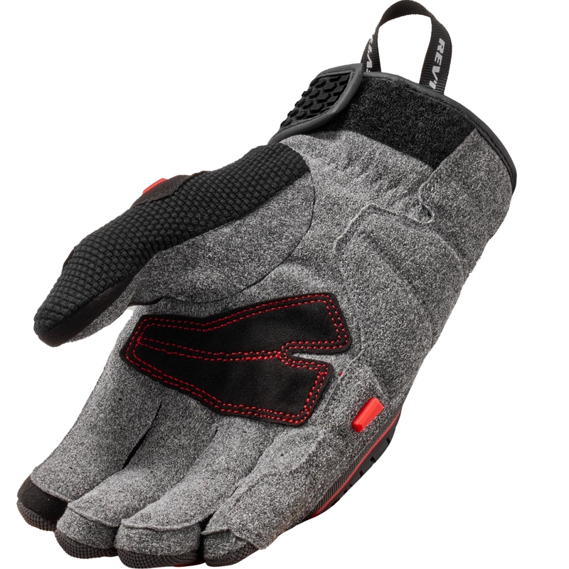 Guanti da moto Revit Mangrove 2 grigio-rosso