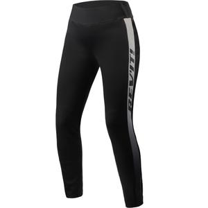 Leggings da moto estesi Revit Talia da donna, neri e bianchi