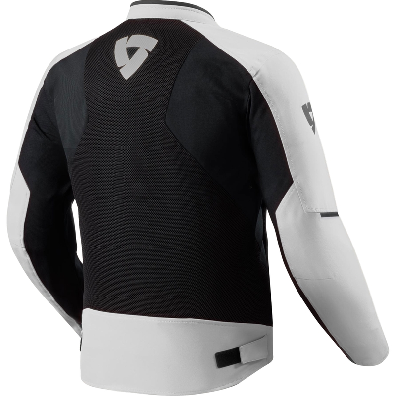 Giacca da moto Revit GT-R 4 Air nera-bianca