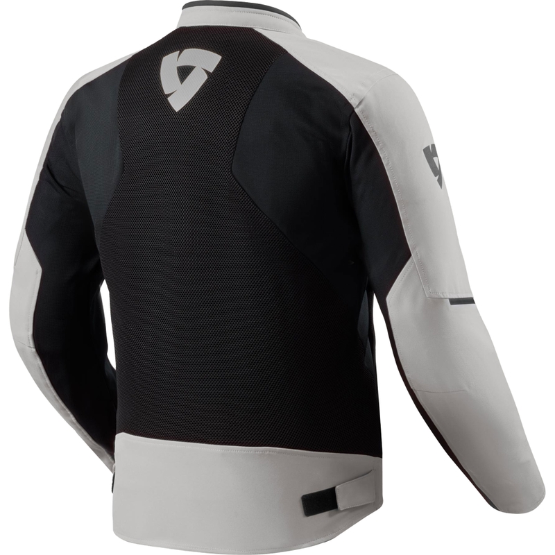 Giacca da moto Revit GT-R 4 Air Argento-Nero