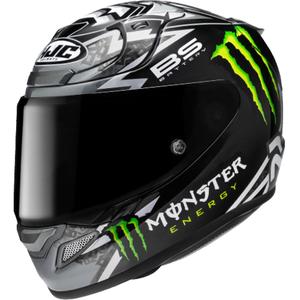 Casco integrale da moto HJC RPHA 12 Quartararo Replica BL MC5 Nero