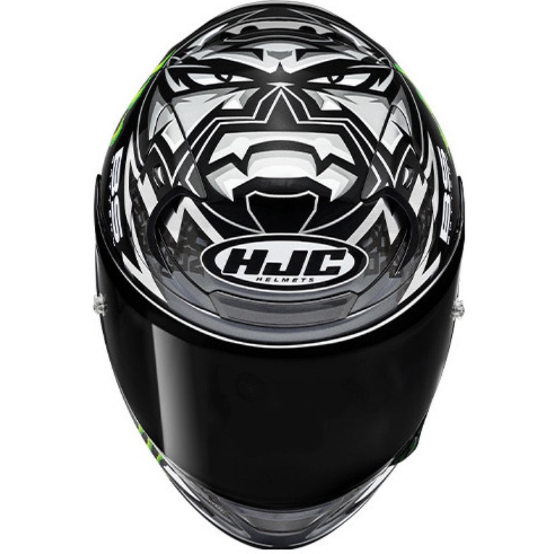 Casco integrale da moto HJC RPHA 12 Quartararo Replica BL MC5 Nero