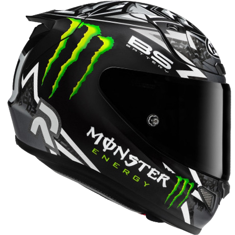 Casco integrale da moto HJC RPHA 12 Quartararo Replica BL MC5 Nero