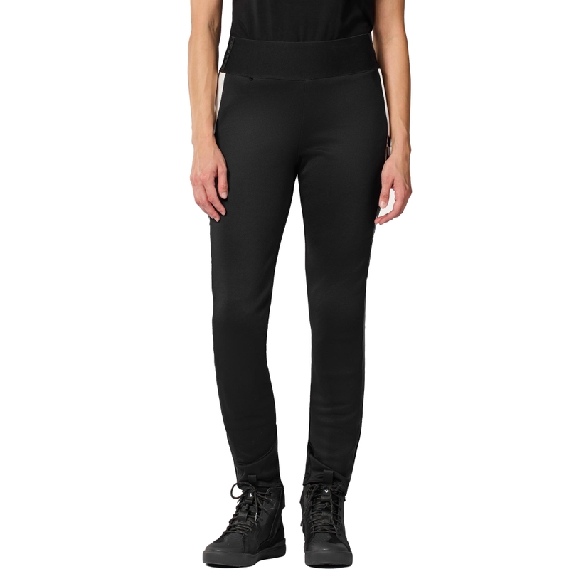 Leggings da moto Revit Talia da donna corti, neri e bianchi