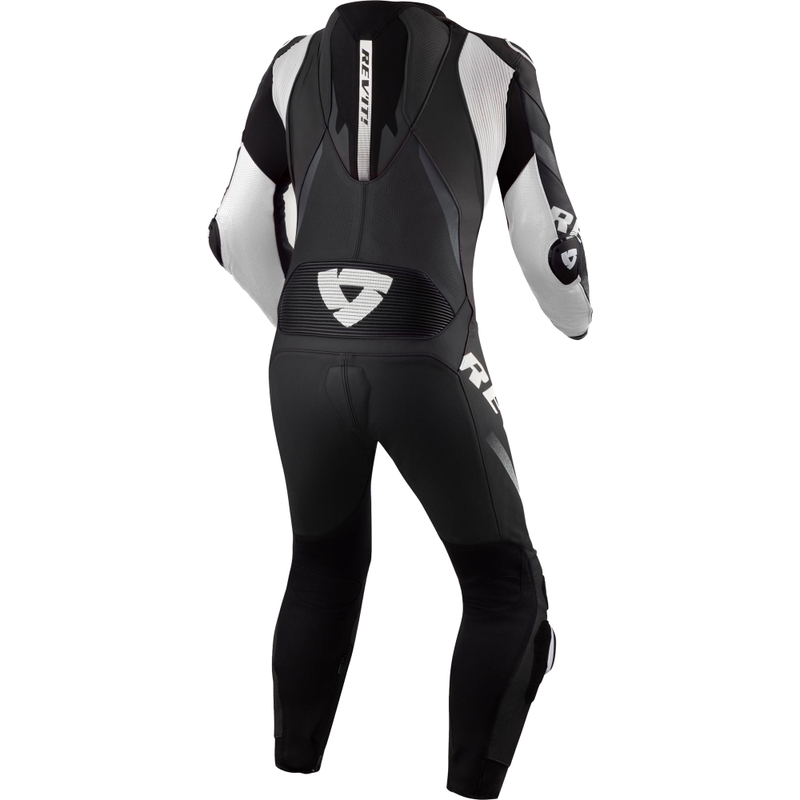 Tuta da moto Revit One Piece Hyperspeed 3 nera-bianca