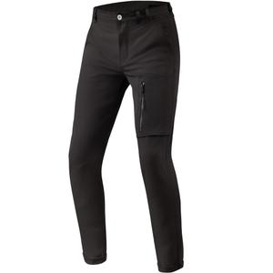 Pantaloni da moto Revit Chino Terry Skinny Short neri