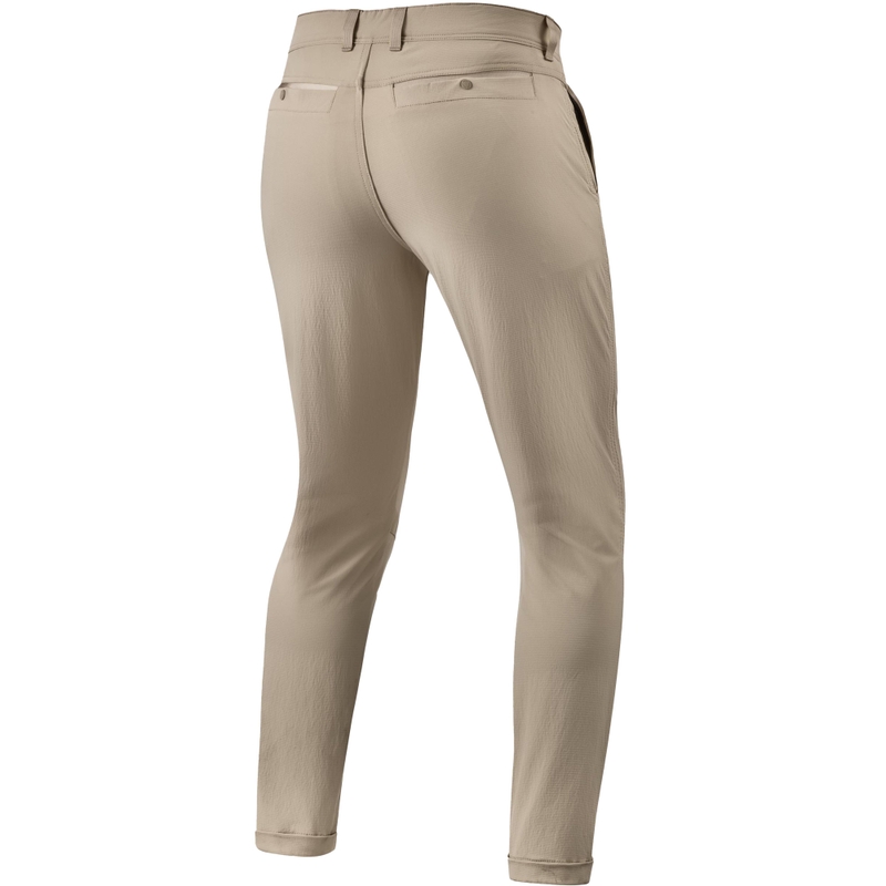 Pantaloni da moto Revit Chino Terry Skinny Sabbia