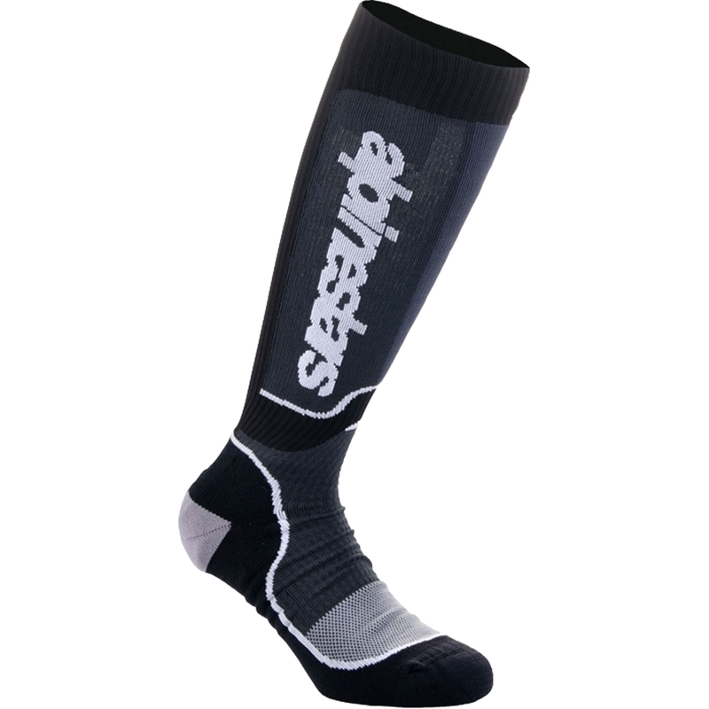 Calzini Alpinestars MX Plus Kids Nero-Bianco