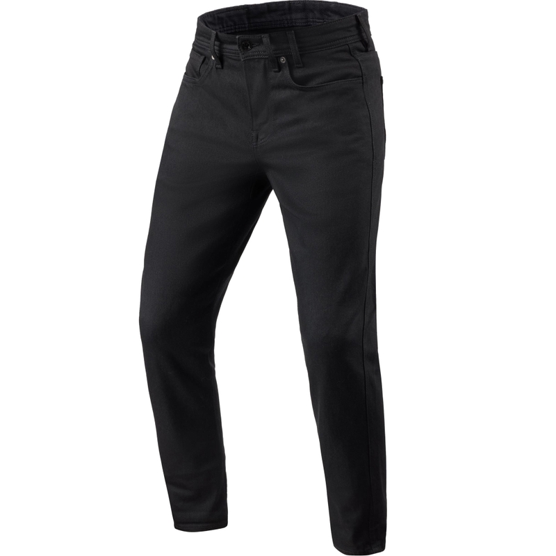 Jeans da moto Revit Keegan Tapered Extra Cropped neri