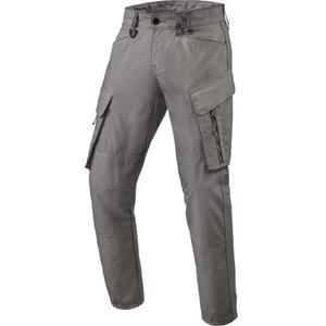 Pantaloni da moto Revit Cargo Tristan Tapered corti grigi