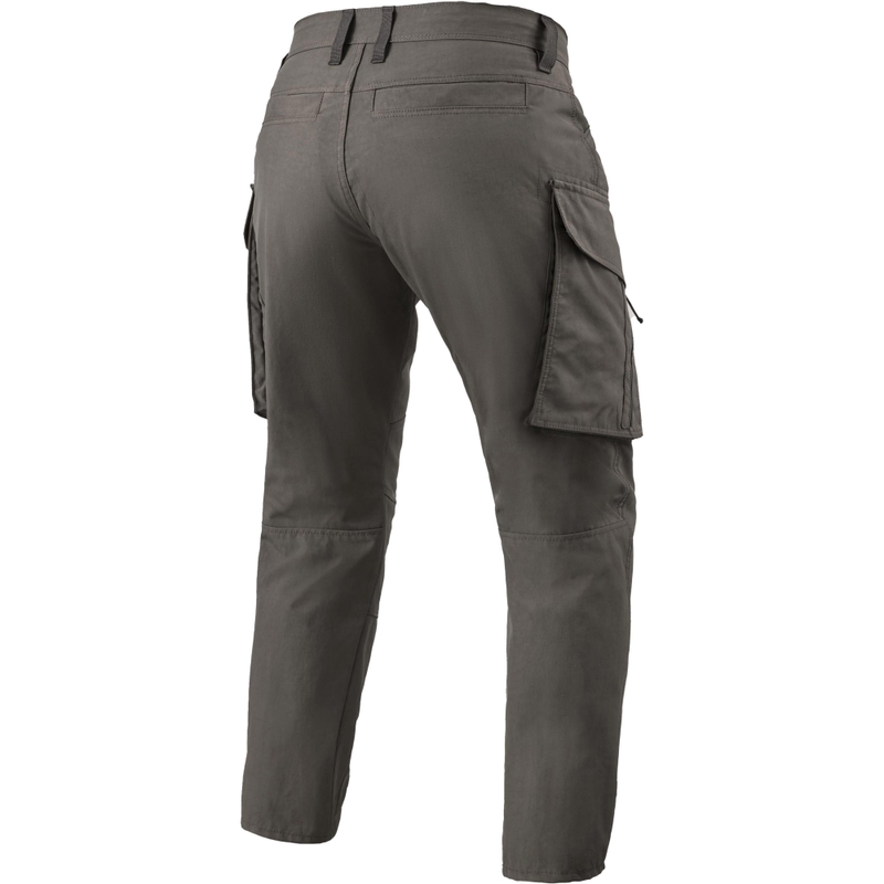 Pantaloni da moto Revit Cargo Tristan Tapered Extra Cropped, colore verde oliva scuro