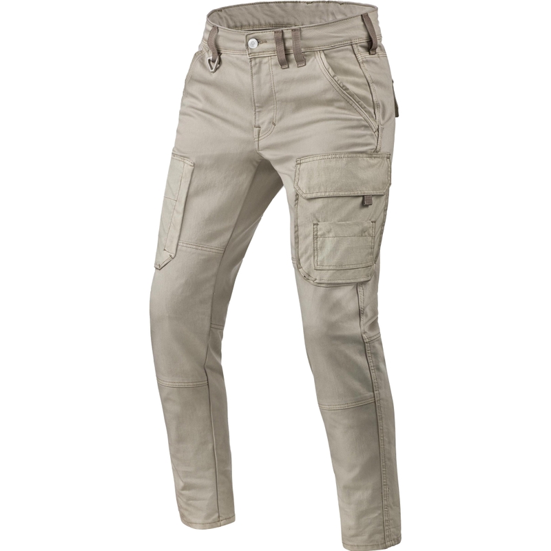 Jeans da moto Revit Cargo Brant Slim Sabbia