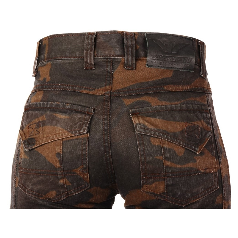 Jeans donna Ayrton Camino marrone camo Saldi