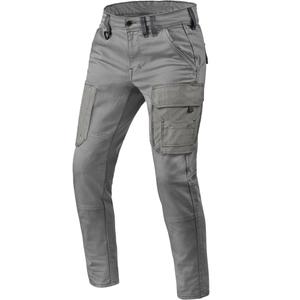 Jeans da moto Revit Cargo Brant Slim grigi