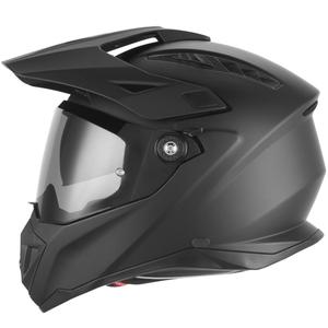 Casco da moto enduro NOX N350 nero opaco