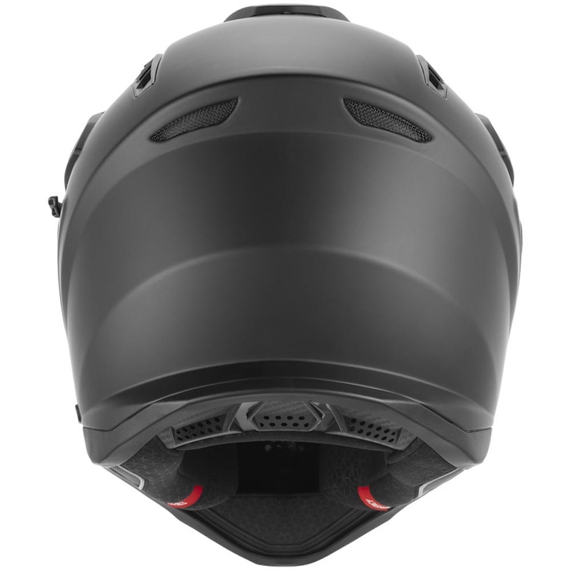 Casco da moto enduro NOX N350 nero opaco