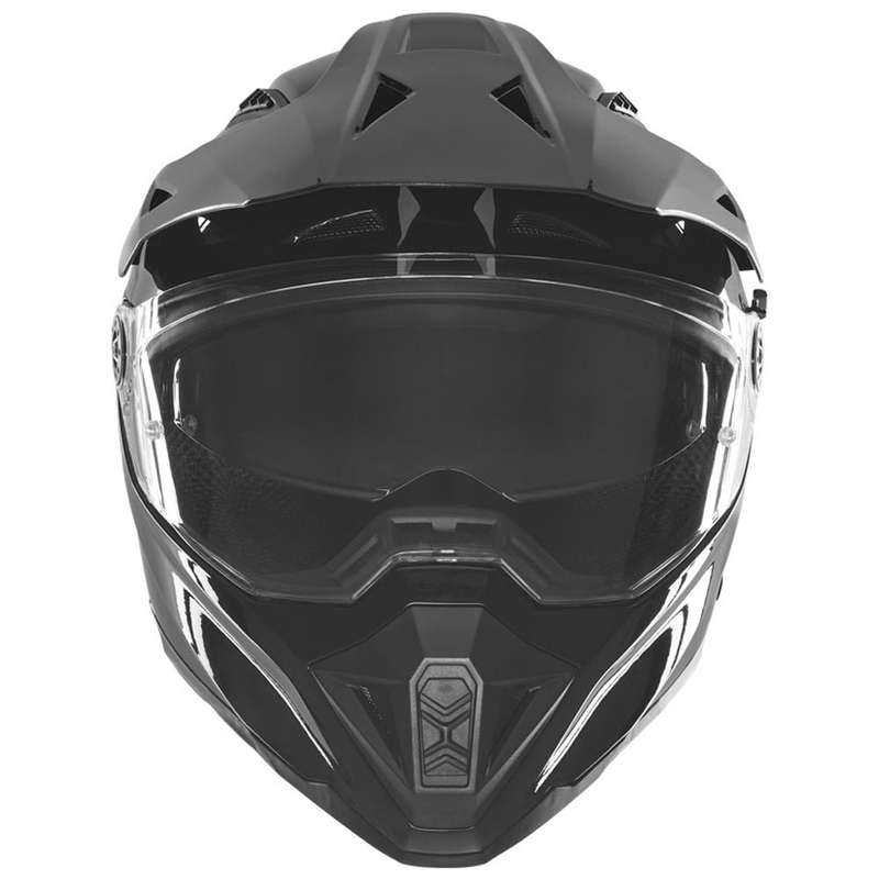 Casco da moto enduro NOX N350 nero