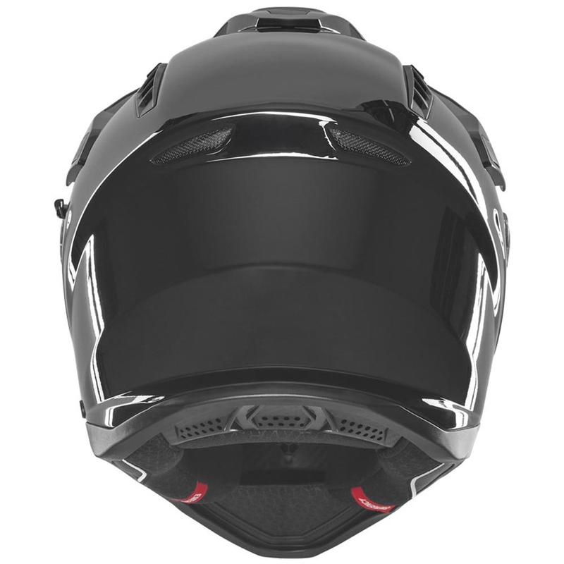 Casco da moto enduro NOX N350 nero