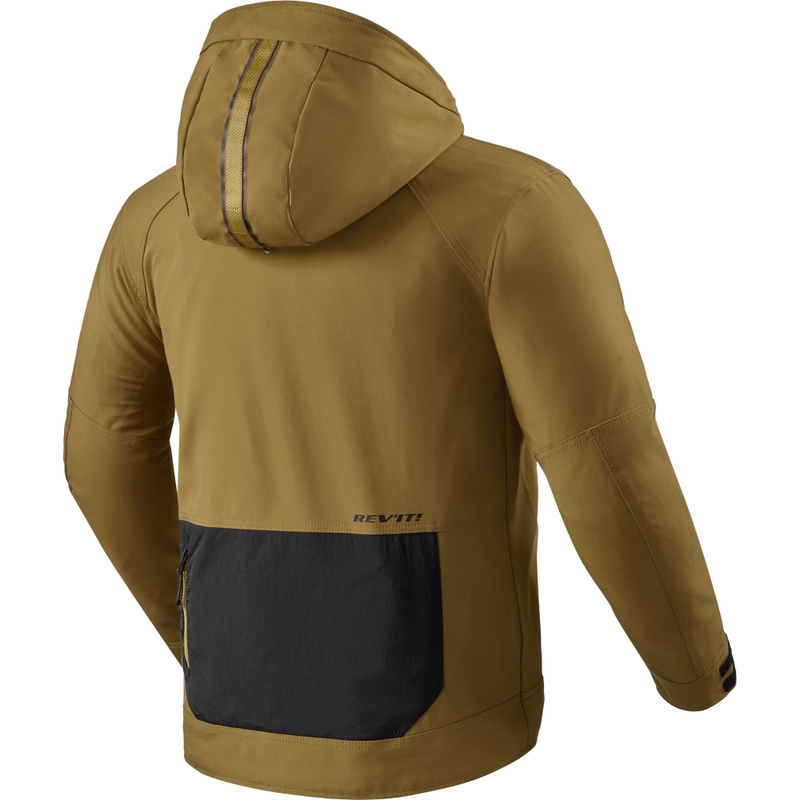 Giacca da moto Revit Entropy H2O marrone-nero