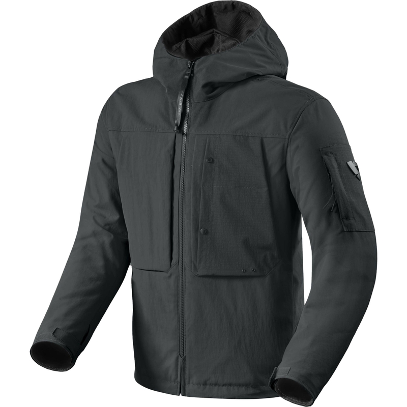 Giacca da moto Revit Danforth H2O nera