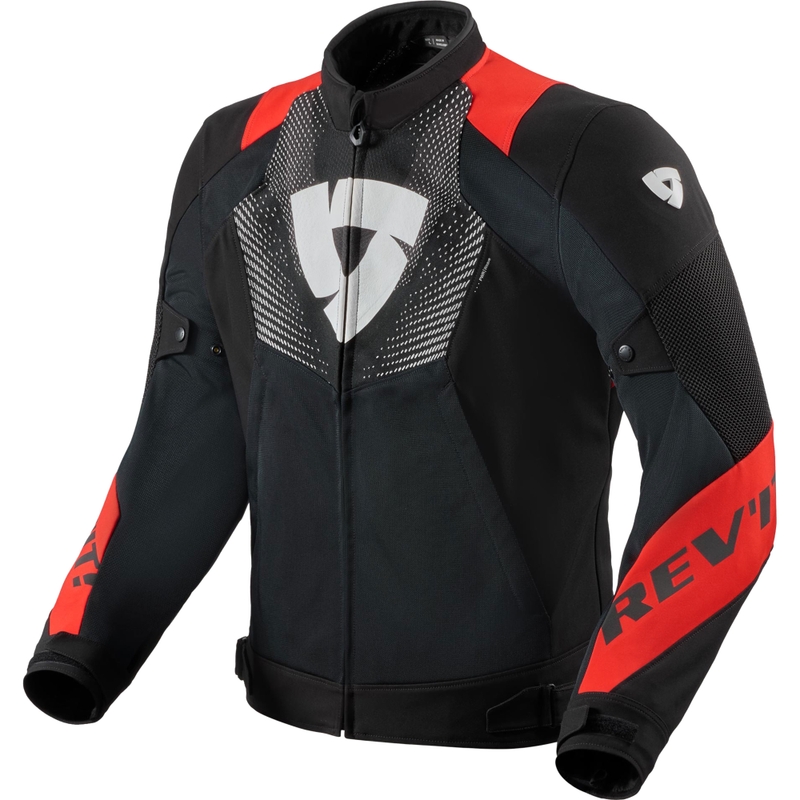 Giacca da moto Revit Hyperspeed 3 GT Air nera-rossa