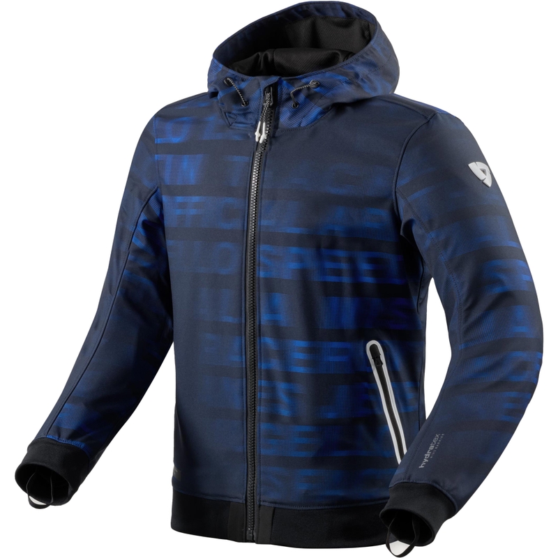 Giacca da moto Revit Saros WB softshell blu-blu