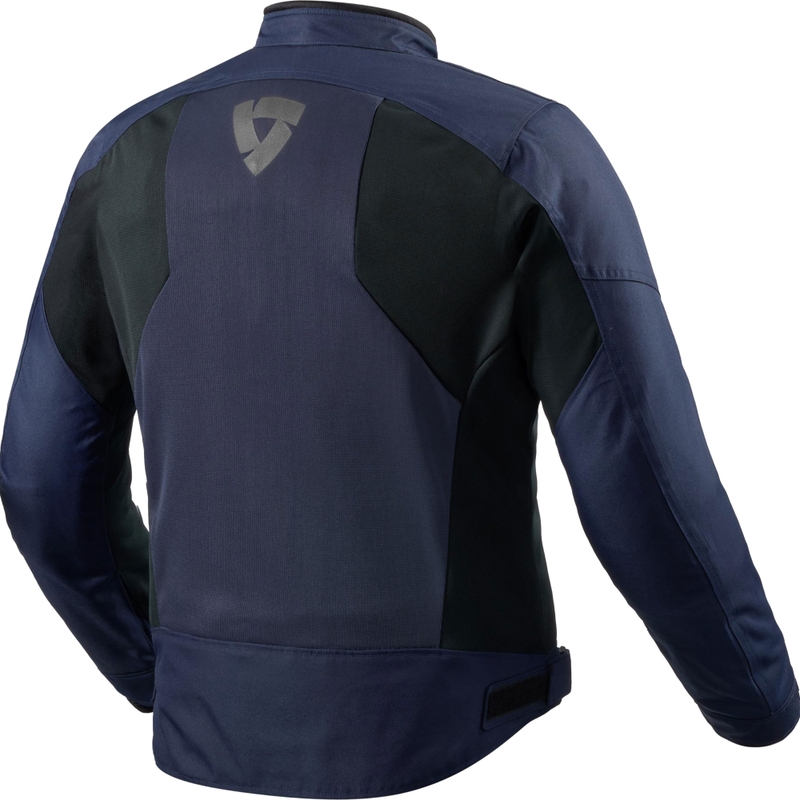 Giacca da moto Revit Torque 3 H2O blu scuro-nero