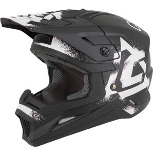 Casco da motocross per bambini Cassida Cross Cup 2 Crew Junior nero opaco-bianco