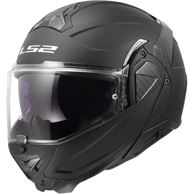 Casco moto flip-up LS2 FF910 Advant II Solid nero