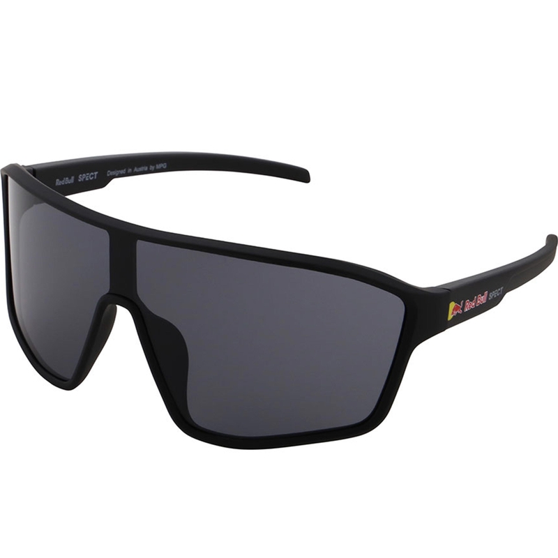 Occhiali da sole Red Bull Spect Daft neri con lenti fumé