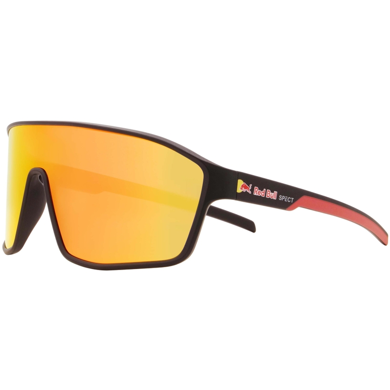 Occhiali da sole Red Bull Spect Daft neri con lenti marroni