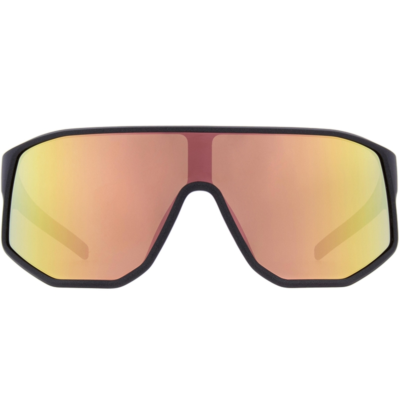 Occhiali da sole Red Bull Spect Dash grigio opaco con lenti verde-oro