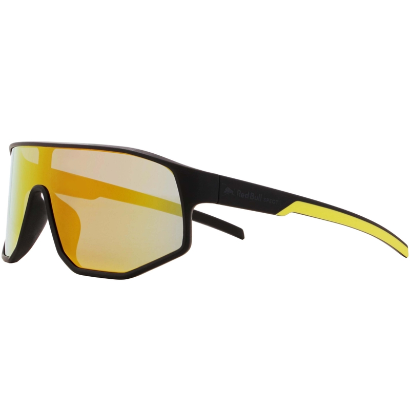 Occhiali da sole Red Bull Spect Dash neri con lenti blu-gialle