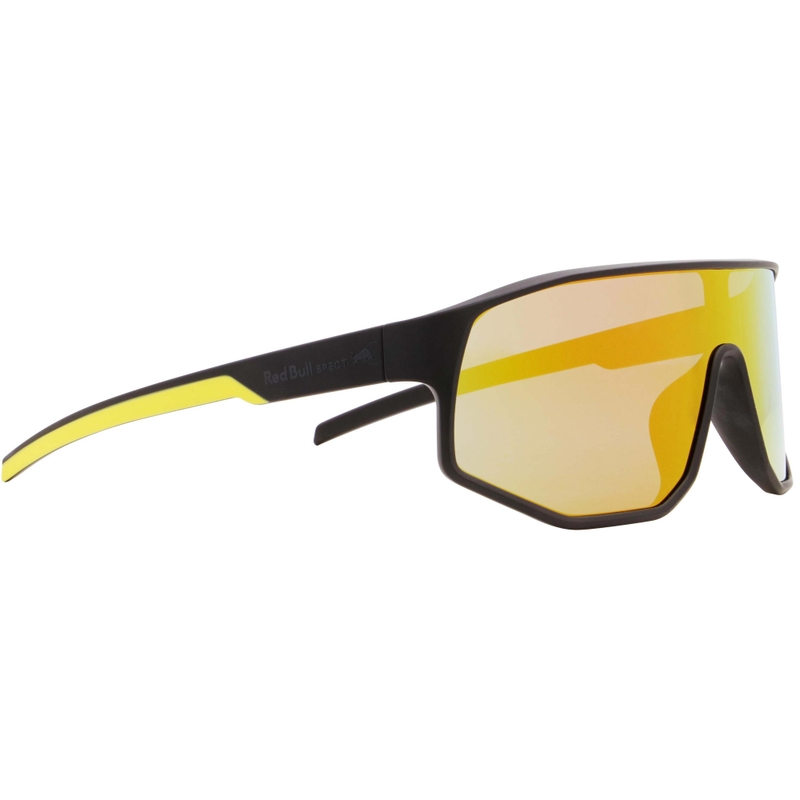 Occhiali da sole Red Bull Spect Dash neri con lenti blu-gialle