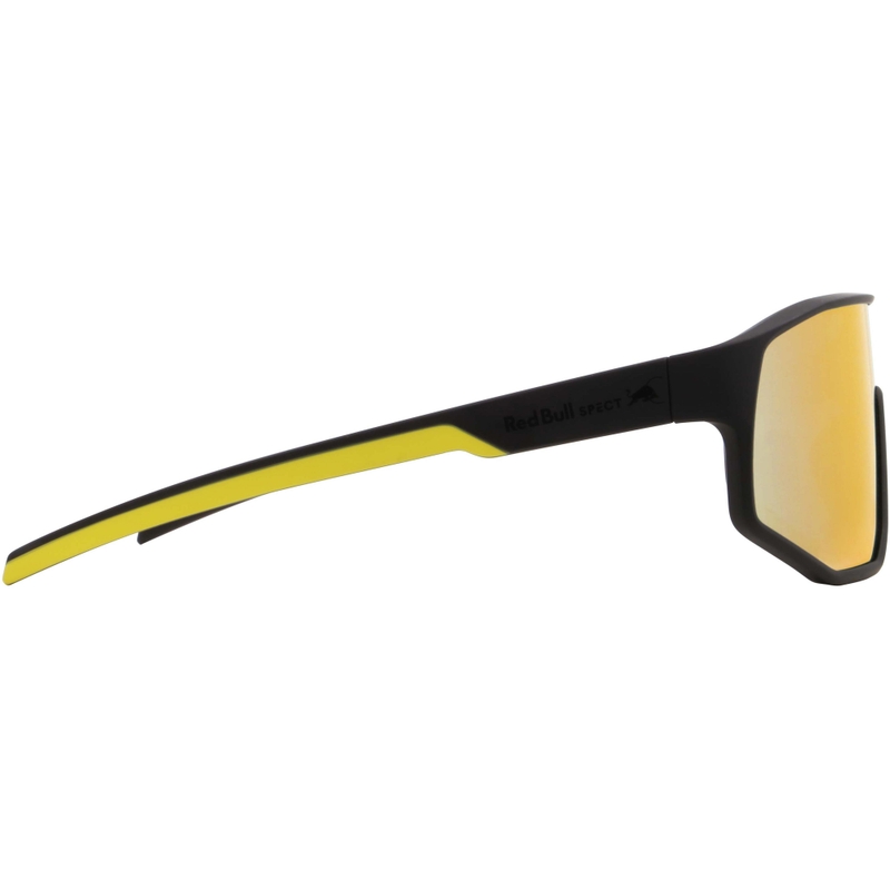 Occhiali da sole Red Bull Spect Dash neri con lenti blu-gialle