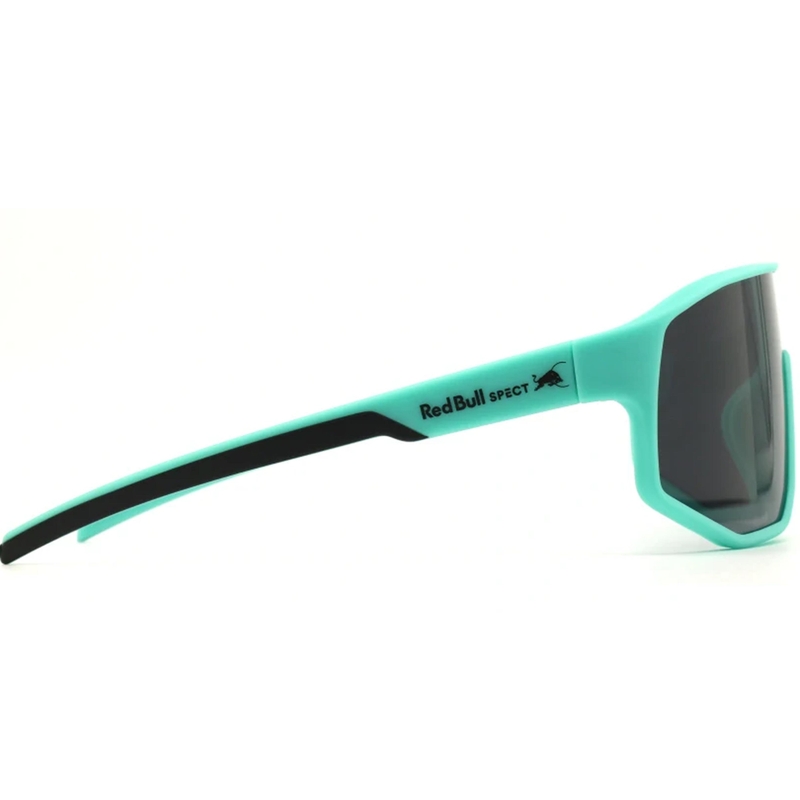 Occhiali da sole Red Bull Spect Dash turchesi con lenti fumé